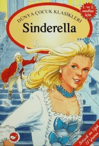 Sinderella (Bitişik ve Eğik El Yazısı) – Charles Perrault – Beyaz Balina Yayınları kitap kapağı