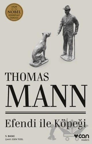 Efendi İle Köpeği – Thomas Mann – Can Yayınları kitap kapağı