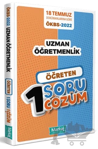 2022 ÖKBS Uzman Öğretmenlik Öğreten 1 Soru - 1 Çözüm – Kolektif – Markaj Yayınları kitap kapağı