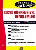 Kısmi Diferensiyel Denklemler - Schaum's – Paul Duchateu - David Zachmann, Hilmi Hacısalihoğlu, Mcgrewhill – Nobel Yayın kitap kapağı