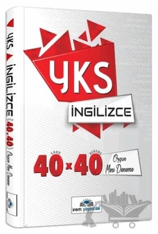 YKS İngilizce 40x40 – Kolektif – İrem Yayıncılık kitap kapağı
