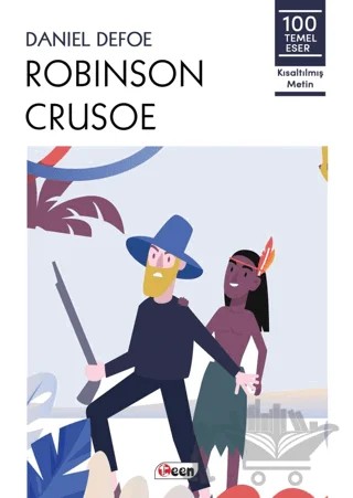 Robinson Crusoe – Daniel Defoe – Teen Yayıncılık kitap kapağı