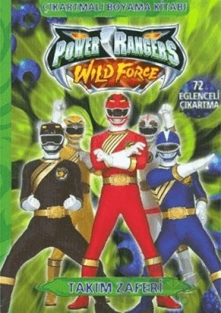 Power Rangers Wild Force - Takım Zaferi – Kolektif – Doğan Egmont Yayıncılık kitap kapağı