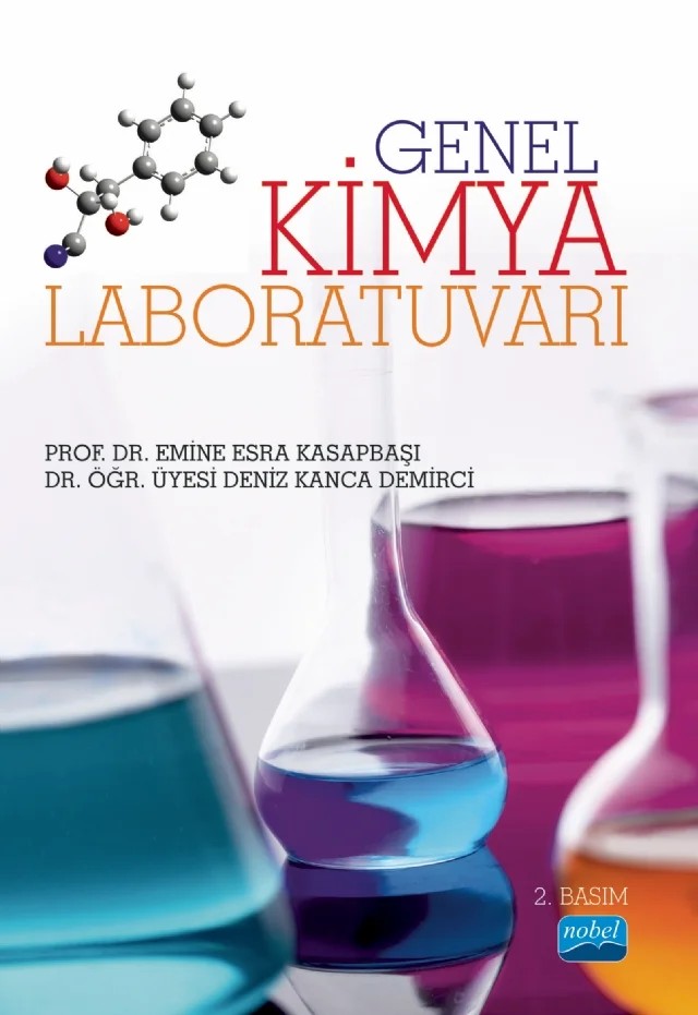 Genel Kimya Laboratuvarı – Emine Esra Kasapbaşı, Deniz Kanca Demirci – Nobel Akademik Yayıncılık kitap kapağı