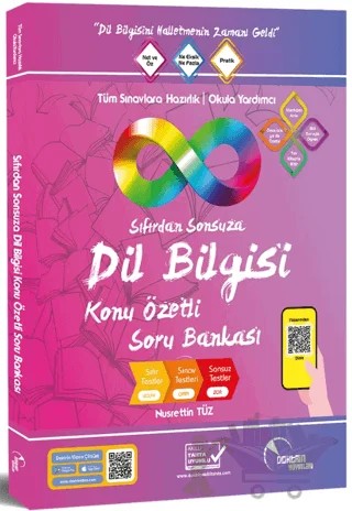 Sıfırdan Sonsuza Dilbilgisi Konu Özetli Soru Bankası – Nusrettin Tüz – Doktrin Yayınları kitap kapağı