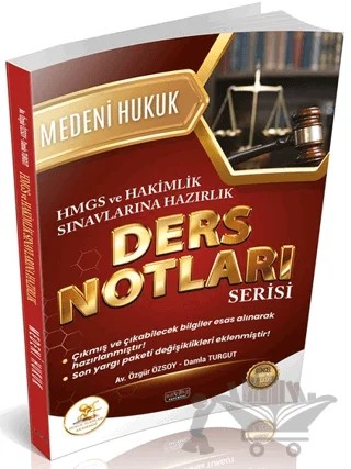 HUKAL HMGS - Hakimlik Medeni Hukuk Ders Notları – Damla Turgut, Özgür Özsoy – Savaş Yayınevi kitap kapağı
