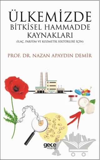 Ülkemizde Bitkisel Hammadde Kaynakları – Nazan Apaydın Demir – Gece Kitaplığı kitap kapağı