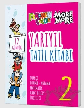 2. Sınıf Yarıyıl Tatil Kitabı – Kolektif – Fenomen Yayınları kitap kapağı
