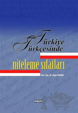 Türkiye Türkçesinde Niteleme Sıfatları – Engin Yılmaz – Değişim Yayınları kitap kapağı