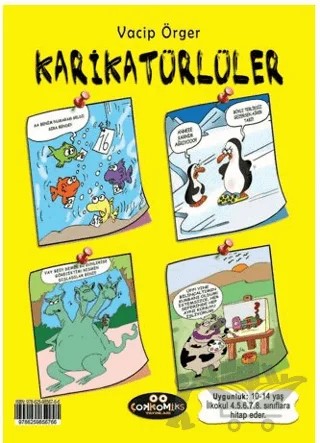 Karikatürlüler – Vacip Örger – Çokkomiks Yayınları kitap kapağı
