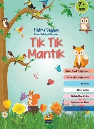 Tık Tık Mantık – Halime Sağlam – Derin Çocuk Yayınları kitap kapağı
