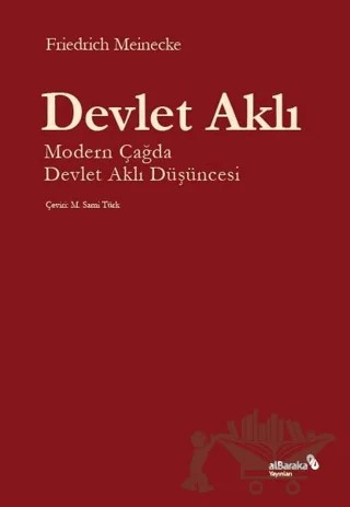 Devlet Aklı – Friedrich Meinecke – Albaraka Yayınları kitap kapağı