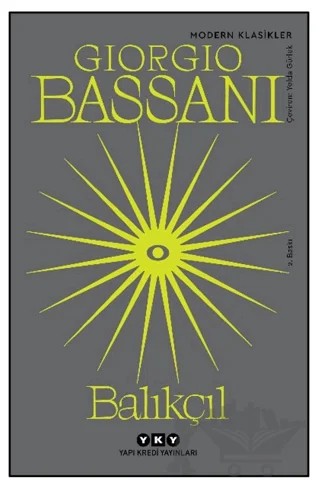Balıkçıl – Giorgio Bassani – Yapı Kredi Yayınları kitap kapağı