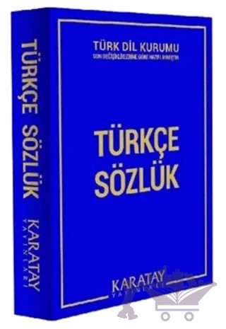 Türkçe Sözlük (Mavi) – Kolektif – Karatay Yayınları kitap kapağı