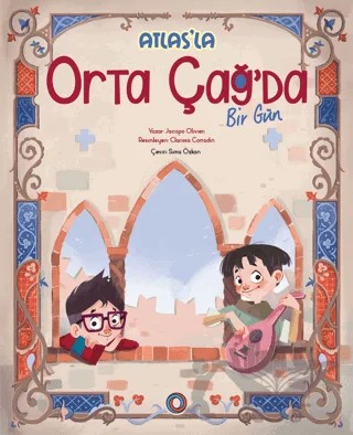 Atlas’la Orta Çağ’da Bir Gün – Jacopo Olivieri – Orenda kitap kapağı