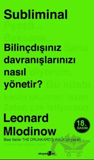 Subliminal – Leonard Mlodinow – Okuyan Us Yayınları kitap kapağı