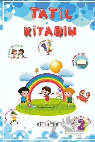 Tatil Kitabım 2. Sınıftan 3. Sınıfa Geçenler İçin – Kolektif – Milenyum kitap kapağı