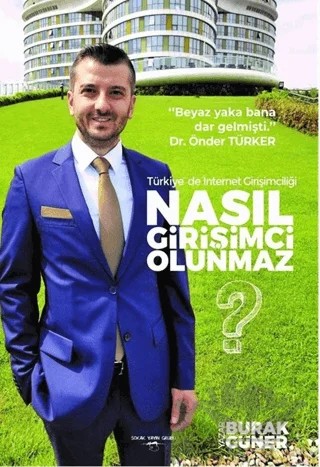 Nasıl Girişimci Olunmaz? – Burak Güner – Sokak Kitapları Yayınları kitap kapağı