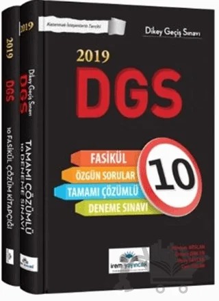 2021 DGS 10 Fasikül Çözümlü Deneme – Kolektif – İrem Yayıncılık kitap kapağı