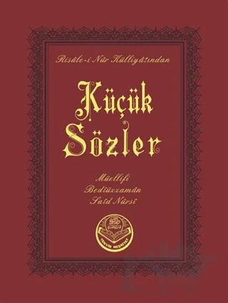 Küçük Sözler (Çanta Boy) – Bediüzzaman Said Nursi – Tenvir Neşriyat kitap kapağı