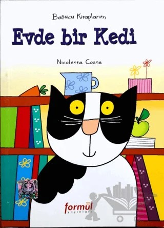 Evde Bir Kedi – Nicoletta Costa – Formül Yayınları kitap kapağı