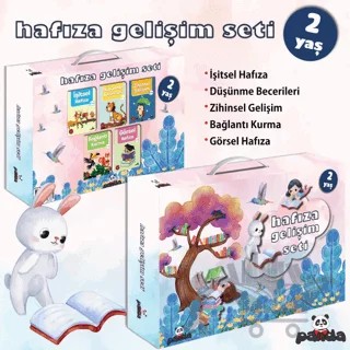 2 Yaş Hafıza Gelişim Seti – Afife Çoruk – Beyaz Panda Yayınları kitap kapağı