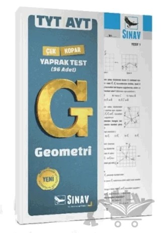 TYT AYT Geometri Çek Kopar Yaprak Test – Kolektif – Sınav Yayınları kitap kapağı