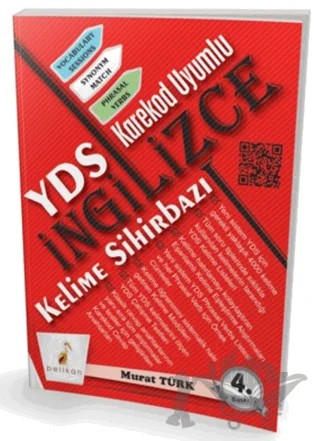İngilizce YDS Kelime Sihirbazı – Murat Türk – Pelikan Tıp Teknik Yayıncılık kitap kapağı