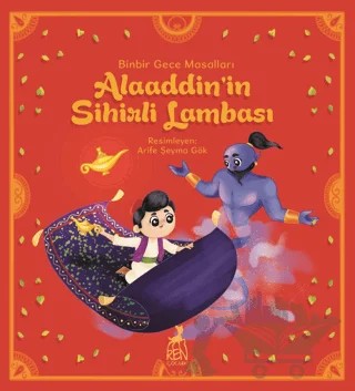 Alaaddin'in Sihirli Lambası – Kolektif – Ren Çocuk kitap kapağı