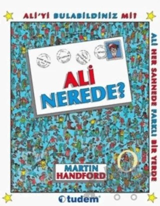 Ali Nerede? – Martin Handford – Tudem Yayınları kitap kapağı