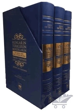 Hunların, Türklerin, Moğolların ve Daha Sair Batı Tatarlarının Tarih-i Umumisi – Joseph de Guignes – Ötüken Neşriyat kitap kapağı