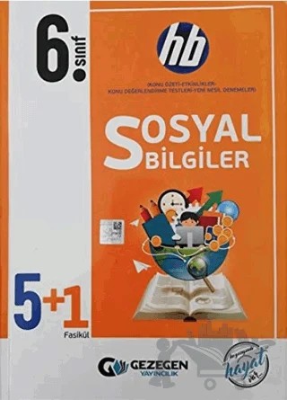 Gezegen Yayınları 6. Sınıf Sosyal Bilgiler 5+1 – Kolektif – Gezegen Yayıncılık kitap kapağı