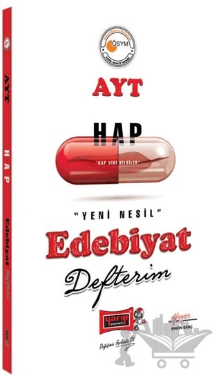 Hap AYT Edebiyat Defterim – Engin Genç – Yargı Yayınevi kitap kapağı