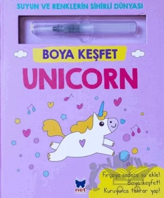 Boya Keşfet - Unicorn – Ömer Canbir – Net Çocuk Yayınları kitap kapağı