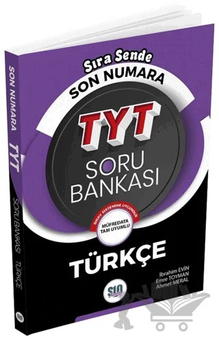 TYT Soru Bankası Türkçe – İbrahim Evin, Emre Toyman, Ahmet Meral – Son Numara Yayınları kitap kapağı