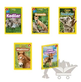 National Geographic Kids Okuma Kitapları Seviye 1 Tatlı Hayvanlar Seti 5 Kitap – Melissa Stewart, Susan B. Neuman – Beta Kids kitap kapağı