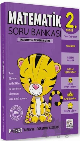 2. Sınıf Matematik Soru Bankası (Matematiği Sevdiren Kitap) – Kolektif – Yükselen Zeka Yayınları kitap kapağı