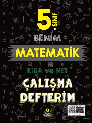 5. Sınıf Benim Matematik Çalışma Defterim – Kolektif – Örnek Akademi kitap kapağı
