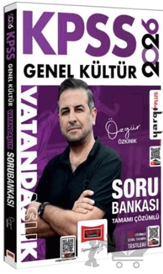 2026 KPSS Genel Kültür Tamamı Çözümlü Vatandaşlık Soru Bankası – Özgür Özkınık – Yargı Yayınevi kitap kapağı