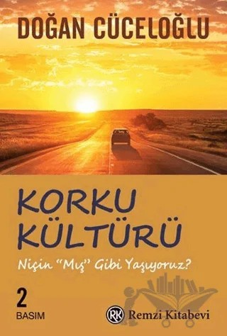Korku Kültürü – Doğan Cüceloğlu – Remzi Kitabevi kitap kapağı