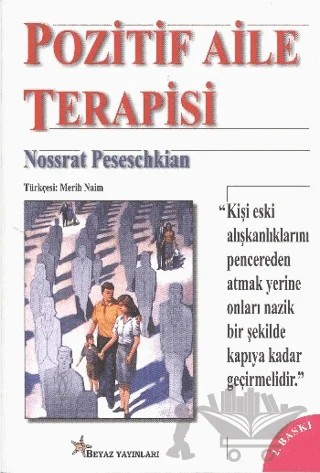 Pozitif Aile Terapisi – Nossrat Peseschkian – Beyaz Yayınları kitap kapağı