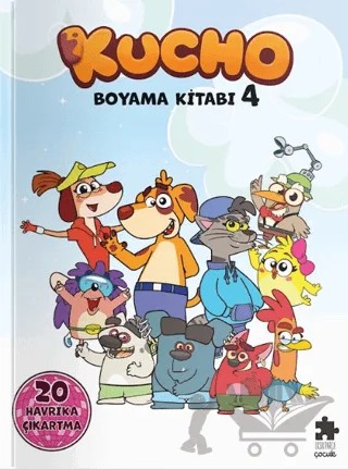 Kucho - Boyama Kitabı 4 – Kolektif – Eksik Parça Yayınları kitap kapağı