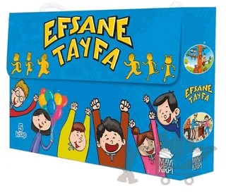 Efsane Tayfa Set (5 Kitap) – İrfan Gürkan Çelebi – Mavi Kirpi Yayınları kitap kapağı