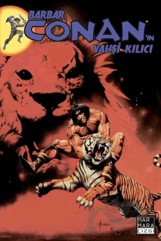 Barbar Conan'ın Vahşi Kılıcı Cilt: 12 – Roy Thomas – Marmara Çizgi kitap kapağı