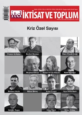 İktisat ve Toplum Dergisi Sayı: 95 Eylül 2018 – İktisat ve Toplum Dergisi kitap kapağı