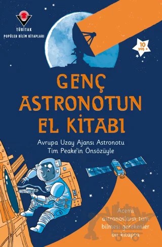 Genç Astronotun El Kitabı – Louie Stowell – TÜBİTAK Yayınları kitap kapağı