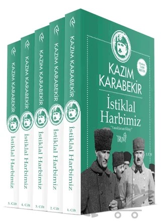İstiklal Harbimiz (5 Cilt) – Kazım Karabekir – Truva Yayınları kitap kapağı