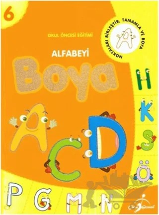 Alfabeyi Boya 6 – Kolektif – Çocuk Gezegeni kitap kapağı