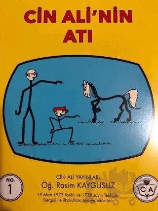 Cin Ali'nin Atı – Rasim Kaygusuz – Cin Ali Yayınları kitap kapağı