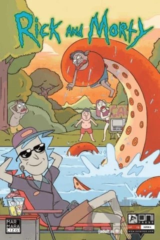 Rick and Morty 5 – Zac Gorman – Marmara Çizgi kitap kapağı